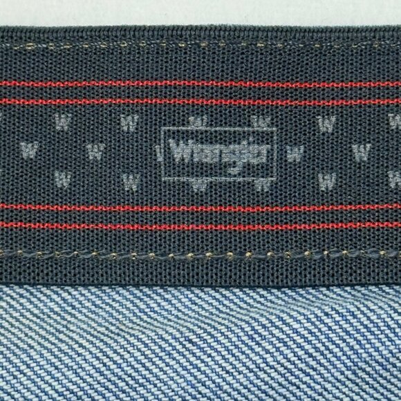 Wrangler Mens Regular Fit Stretch Blue Denim Jeans Size 29x30  Straight Leg NWOT - Picture 6 of 10
